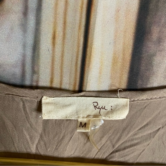 Anthropologie Rye Boho Flowy A-Line Lacey Cottony Sleeveless Mini Dress or Tunic - Picture 6 of 6